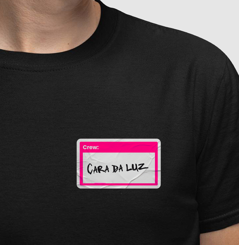 Etiqueta Cara da Luz