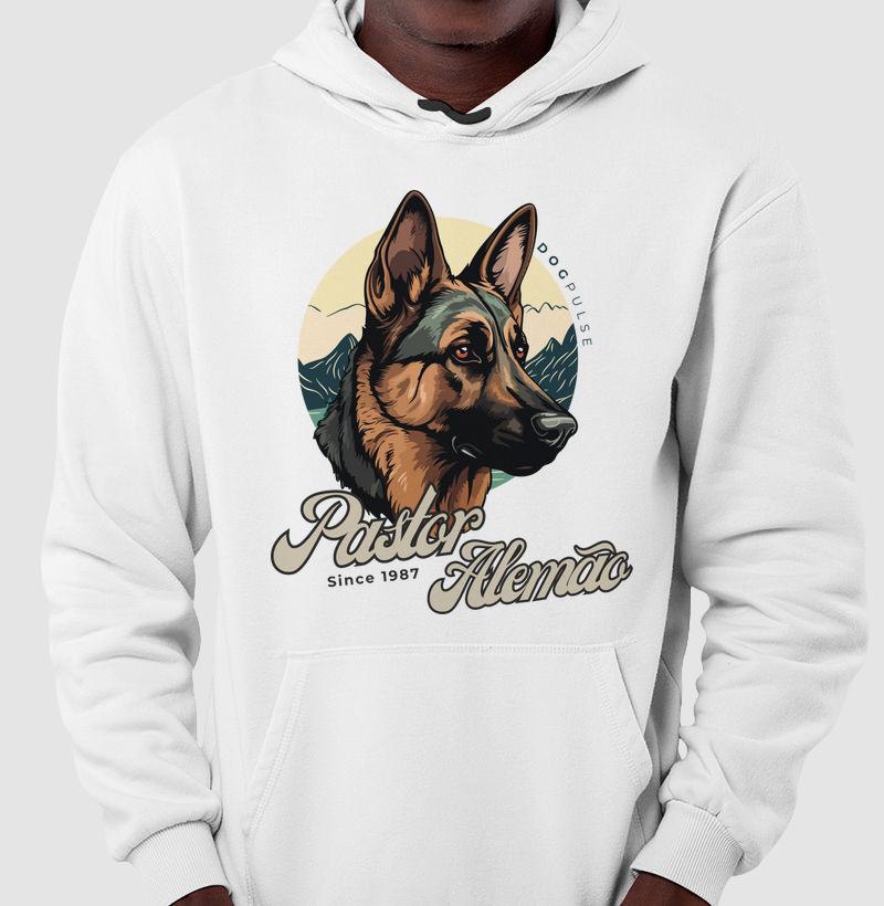 Moletom Pastor Alemão Busto Dog Pulse