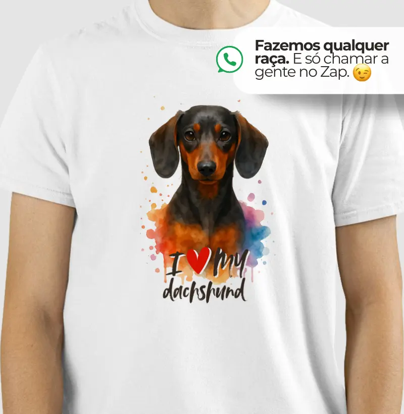 I love my dachshund