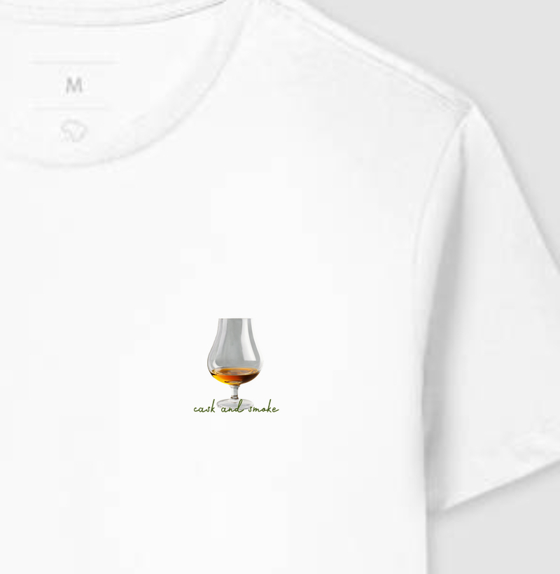 Camiseta Whisky Glencairn - minimalista