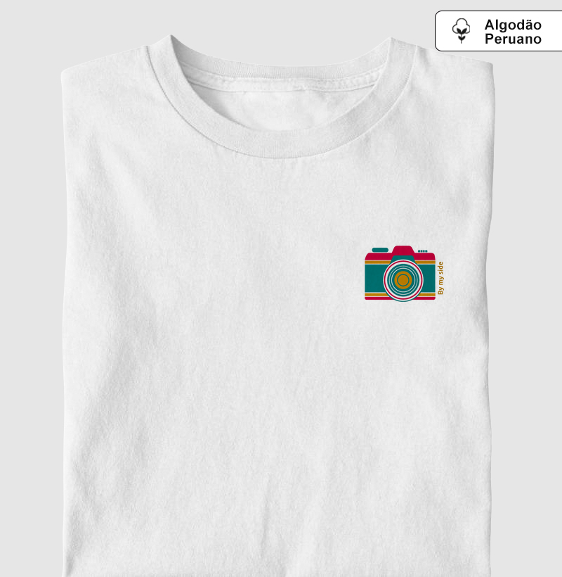 Máquina Fotográfica Retrô 2 - Algodão Peruano