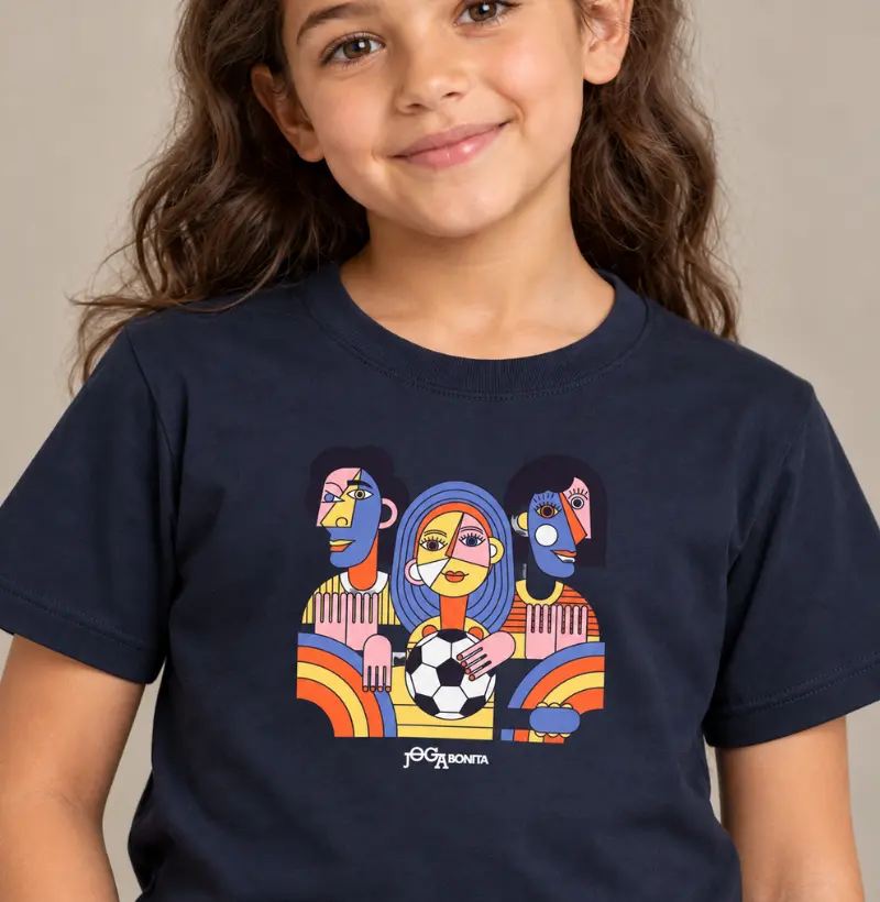 Unidas pelo Futebol — Arte Cubista