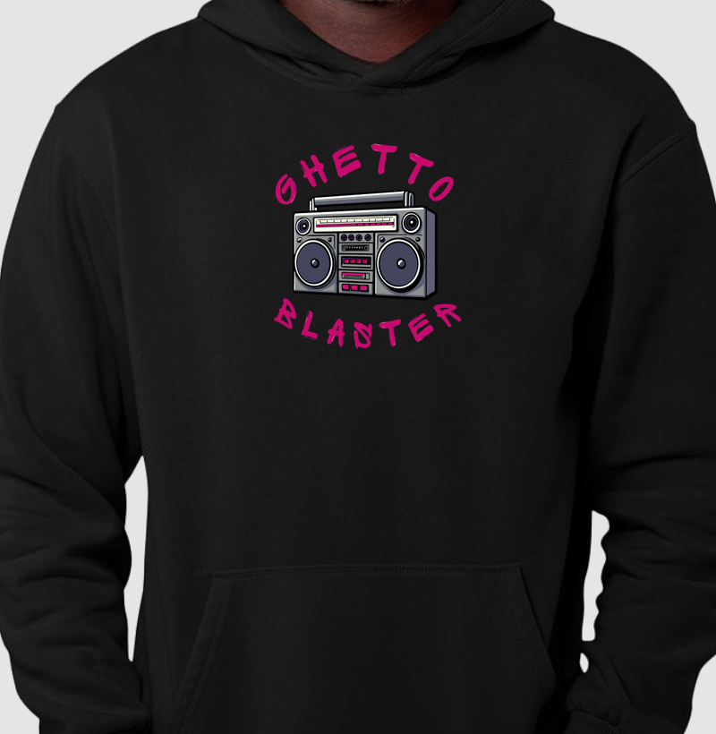Hoodie Moletom Ghetto Blaster