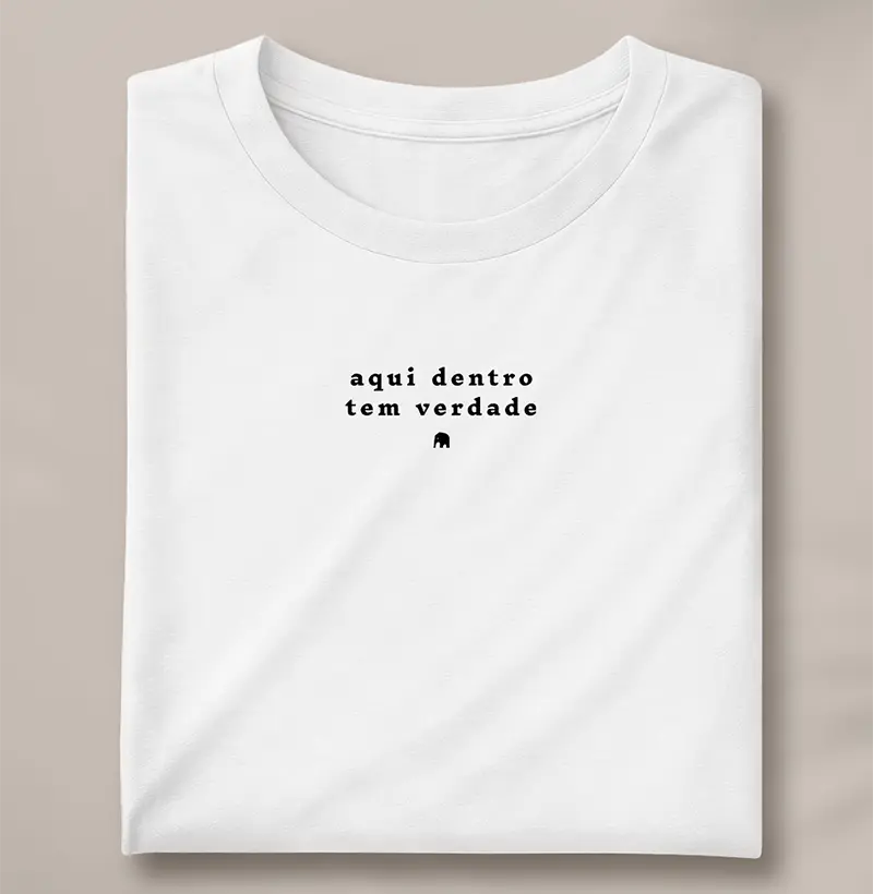 Aqui dentro tem verdade