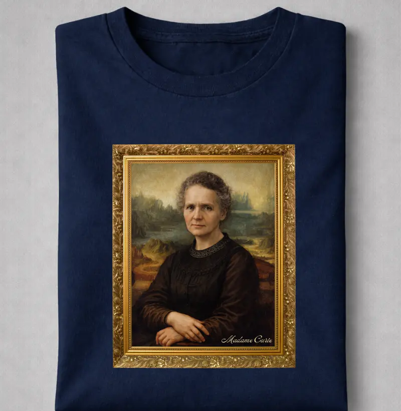 Madame Curie em Mona Lisa