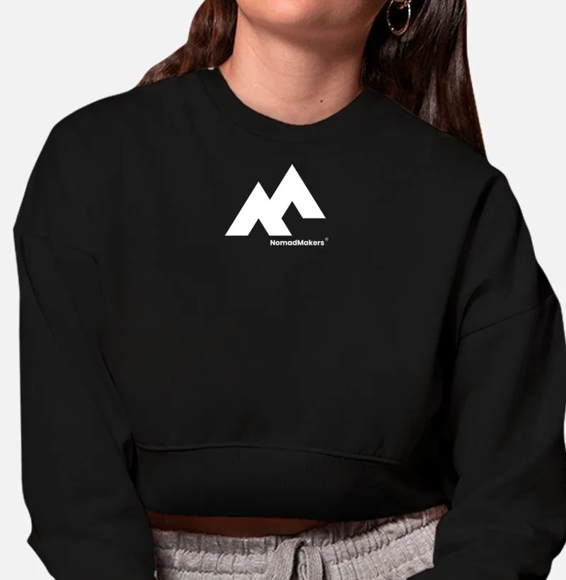 Makers Basic - Moleton Cropped Preto
