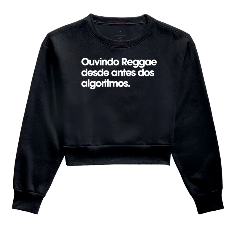 Antes dos algoritmos - Cropped Moletom