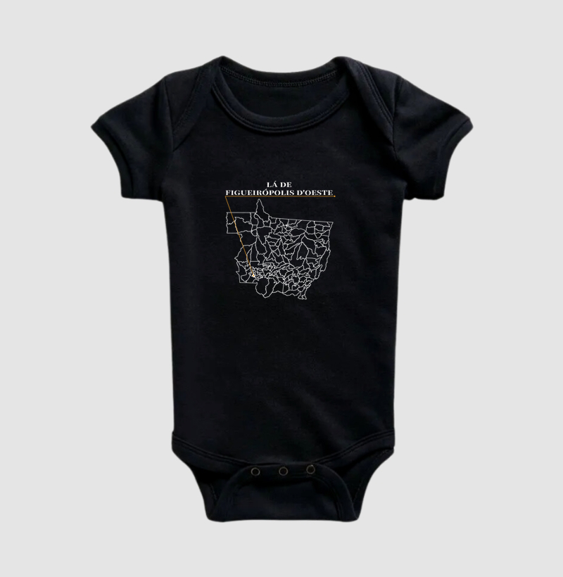 Figueirópolis D'Oeste | Origem MT - Body Infantil