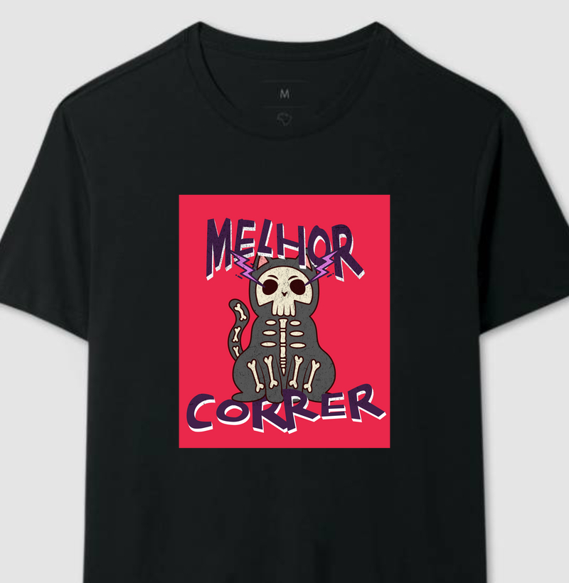 Camiseta MELHOR CORRER