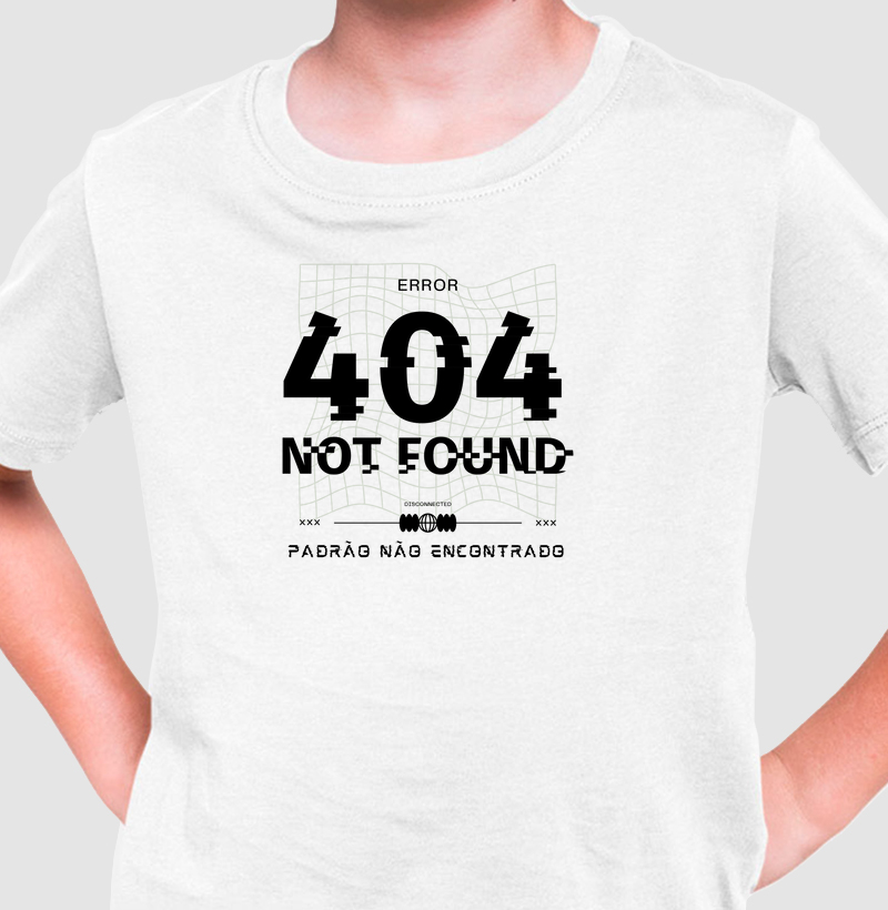 ERROR 404 - PADRÃO NÃO ENCONTRADO