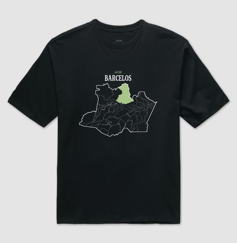 Barcelos | Território AM - Camiseta Oversized