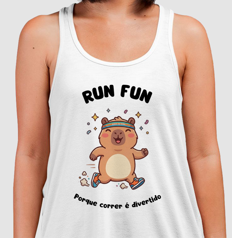 Alem de KMs - RUN FUN - Capivara Corredora