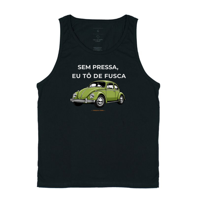 Sem pressa, eu tô de fusca - Verde