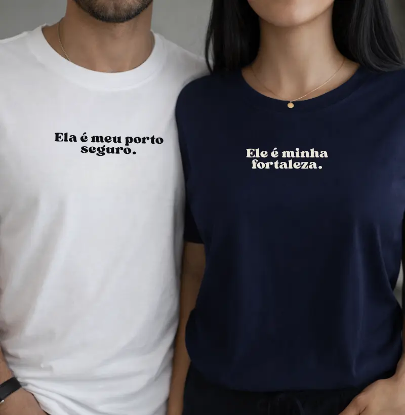 Ela é meu porto seguro.