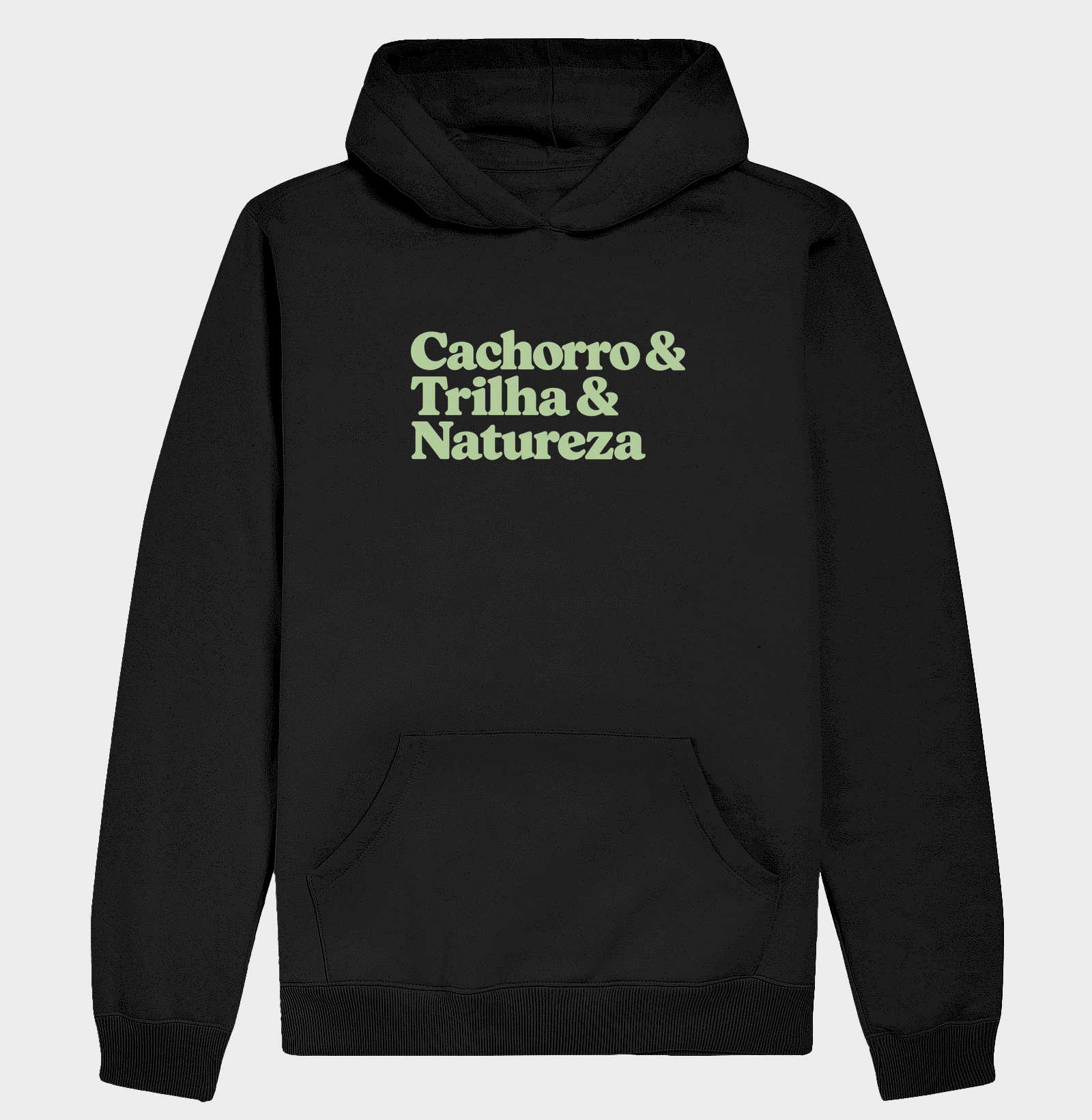 Cachorro & Trilha & Natureza - Hoodie Moletom