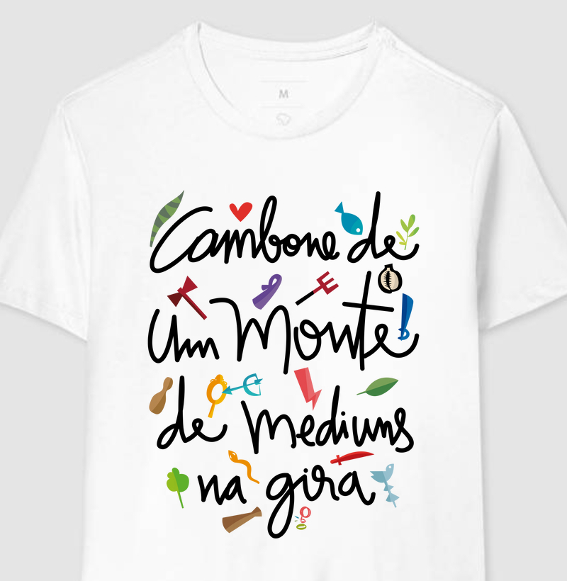 CAMBONE DE UM MONTE DE MEDIUNS