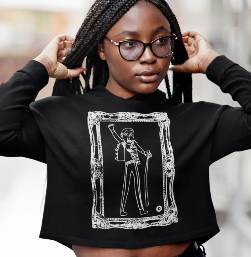 Moletom Cropped FM by João Pedro Pacheco