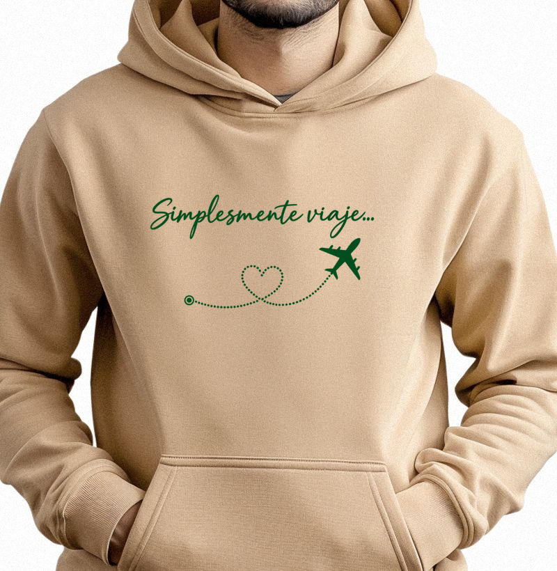 Moletom simplesmente viaje