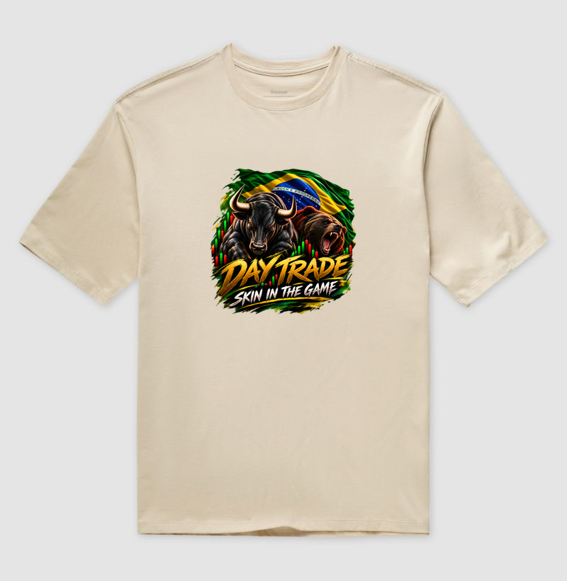 Day Trade — Skin in the Game - Camiseta Oversized