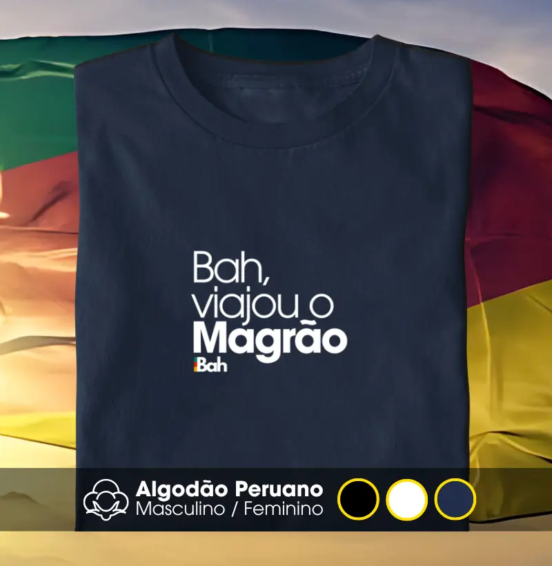 Bah, viajou o Magrão