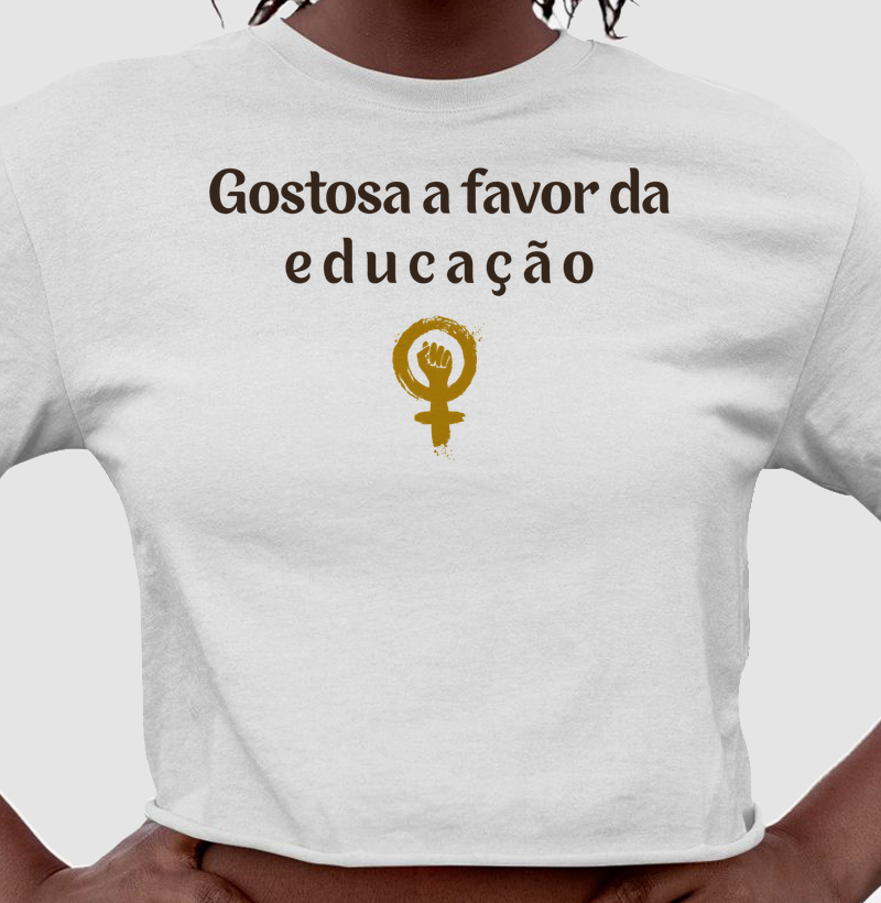 Gostosa a favor da educação. - Cropped