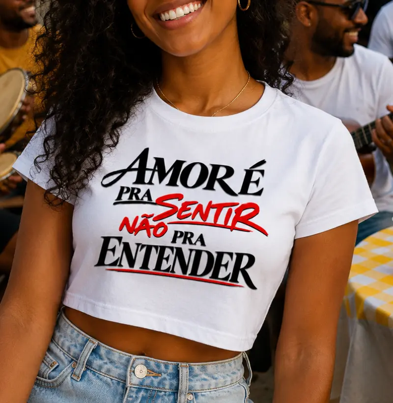 Amor é pra sentir não pra entender