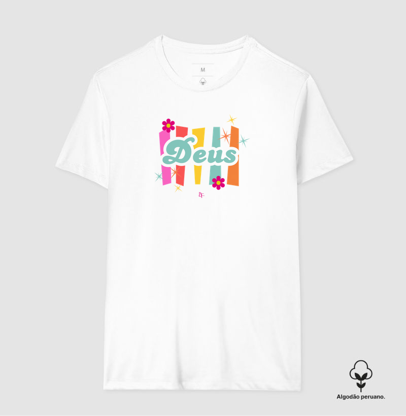 Deus - Camiseta Algodão Peruano