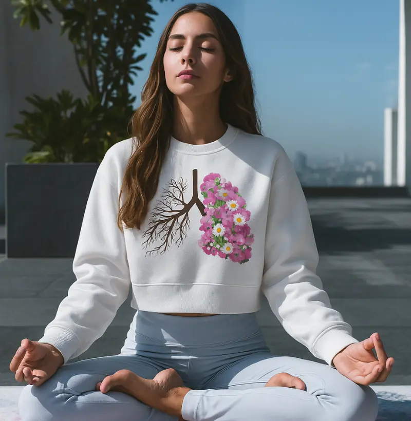 Inspire, expire e floresça.