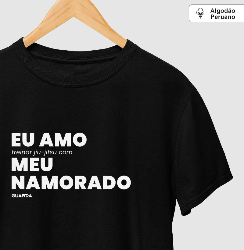 Eu amo treinar jiu-jitsu com meu namorado