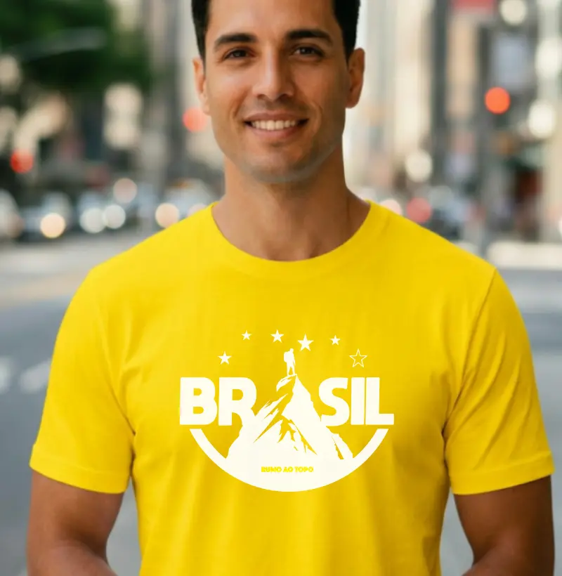 Camiseta Torcida Outdoor | Brasil no Cume 2026