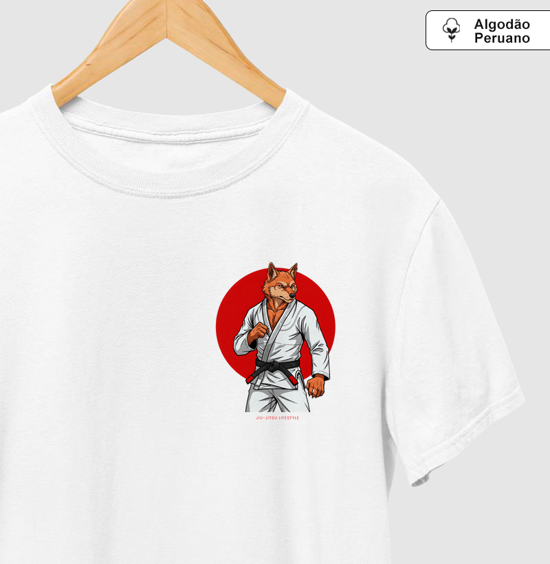 Lobo-guará - Jiu-Jitsu Lifestyle - Algodão Peruano