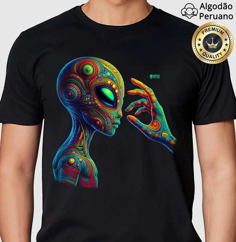 Conexão Cósmica (Algodão Peruano)