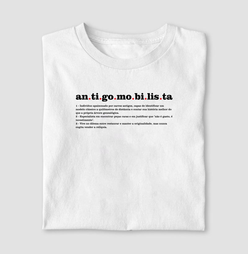 ANTIGOMOBILISTA DICIONÁRIO