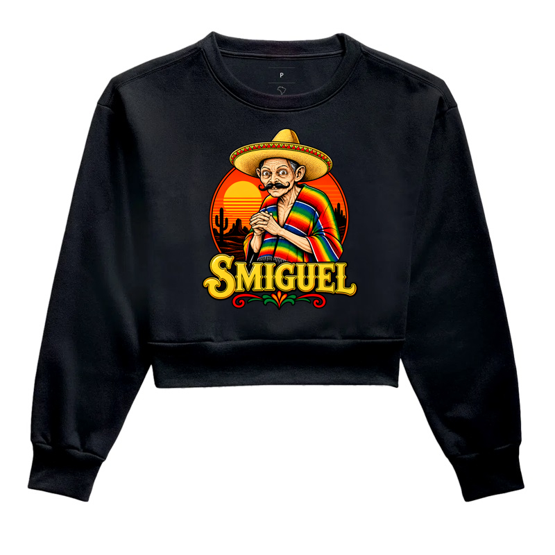 Smiguel - Cropped Moletom