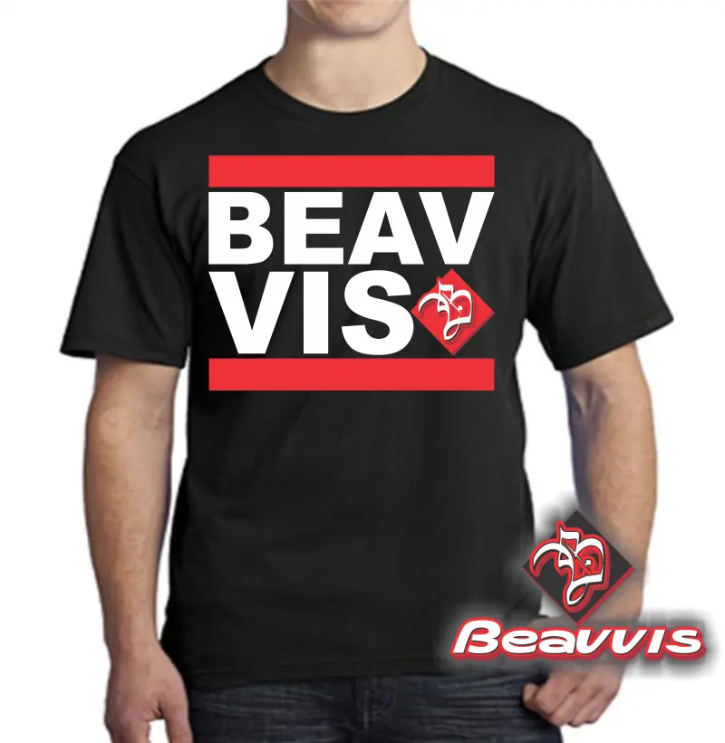 Camisa Beavvis sty RUM DMC