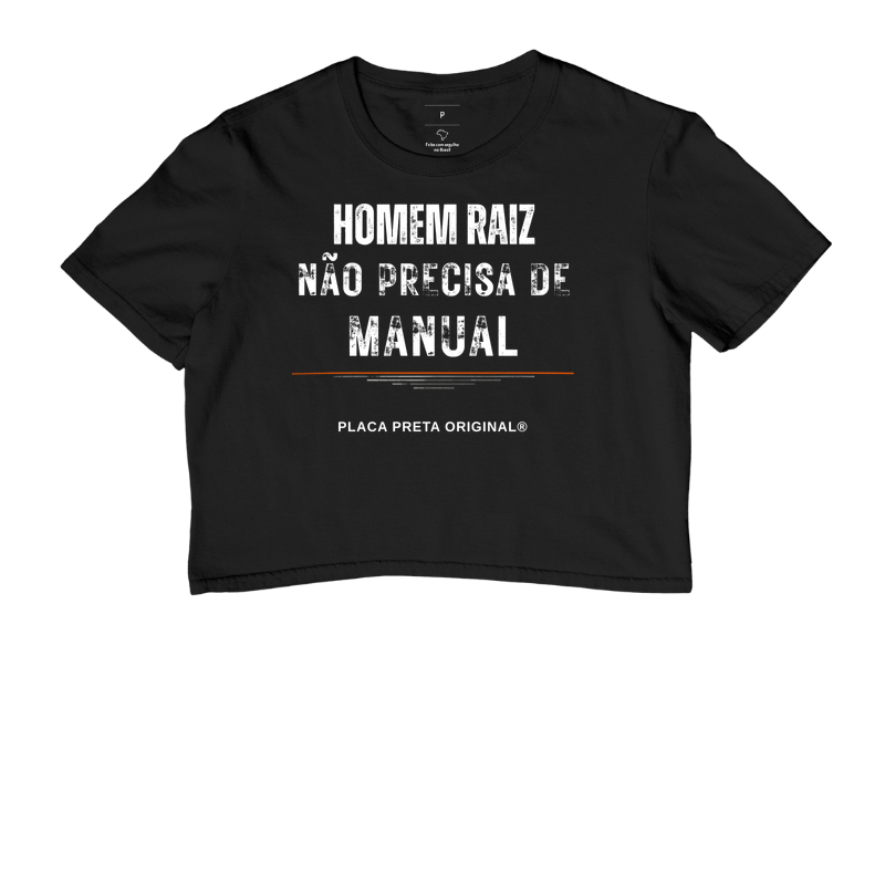 Placa Preta | Original de Fábrica | Homem Raiz