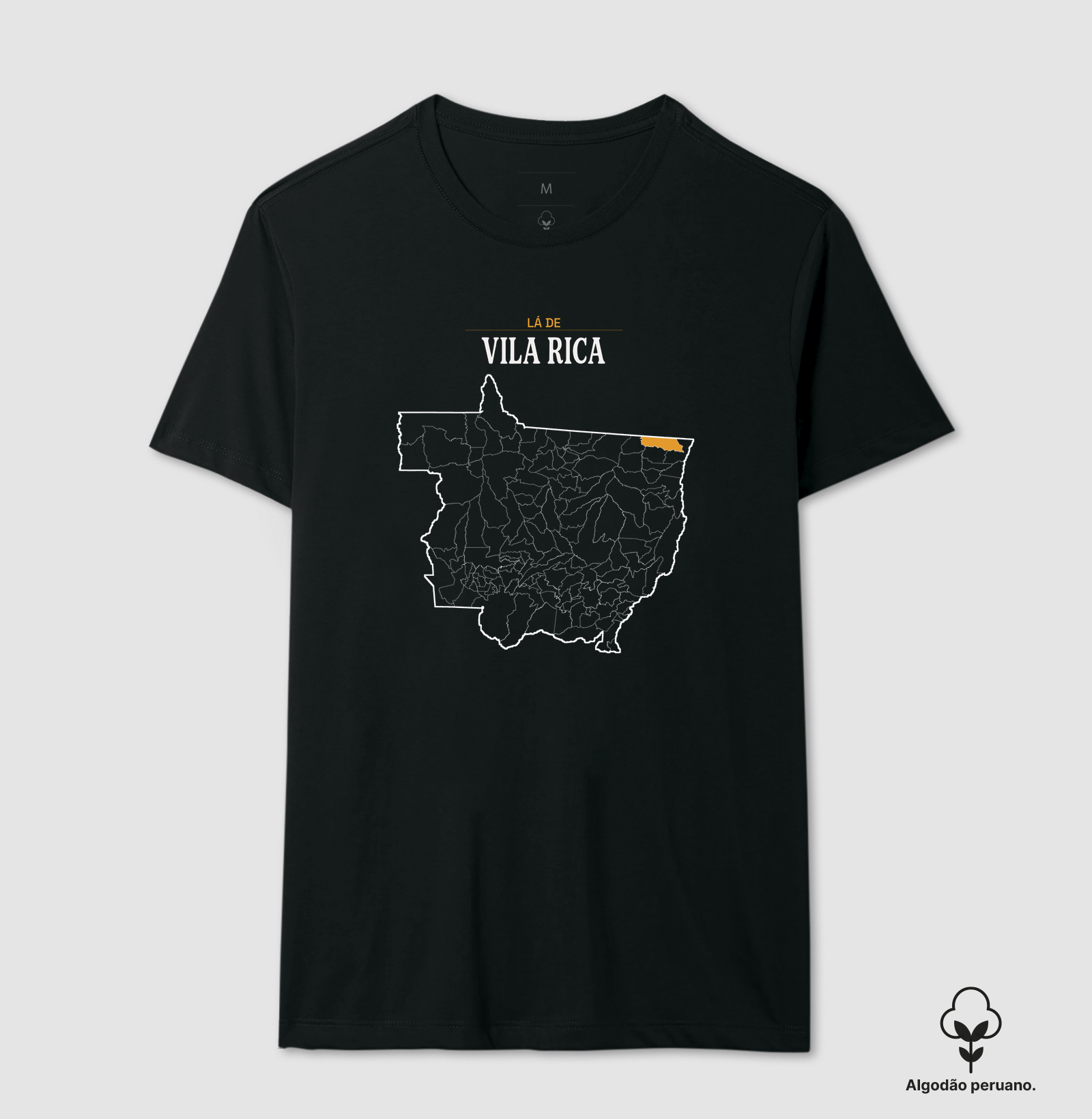 Vila Rica | Território MT - Camiseta Algodão Peruano