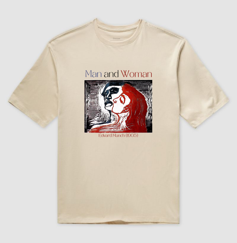Man and Woman (1905) - Edvard Munch
