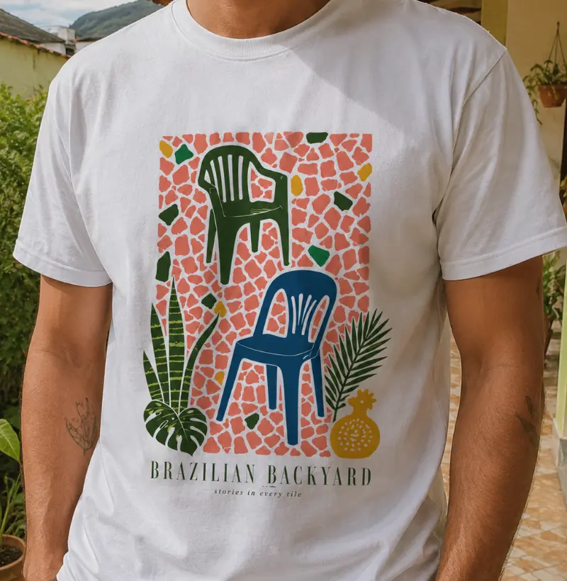 Quintal brasileiro raiz!