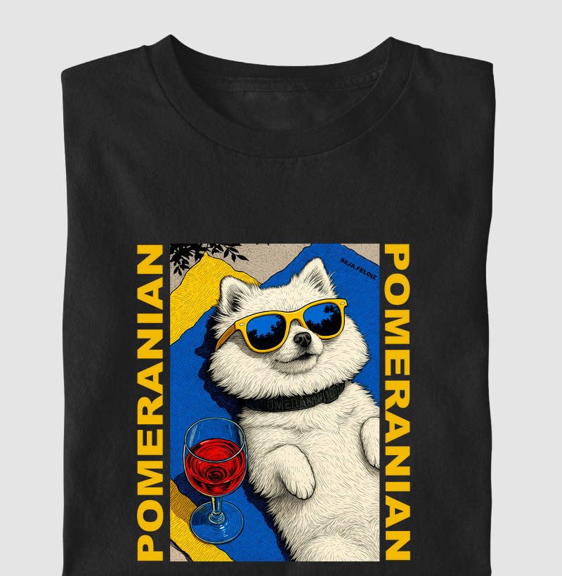 Pomeranian Sol (Férias e Vinho)