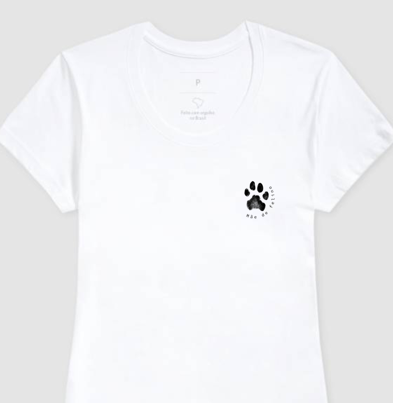 Mãe de Felino - Camiseta