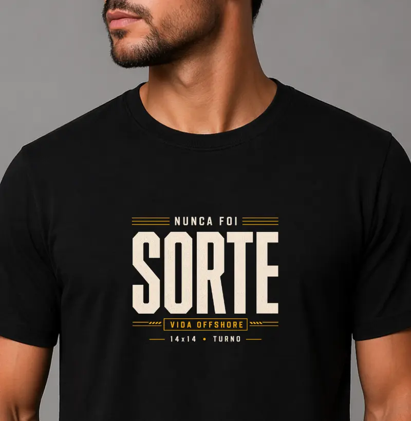 Nunca foi sorte