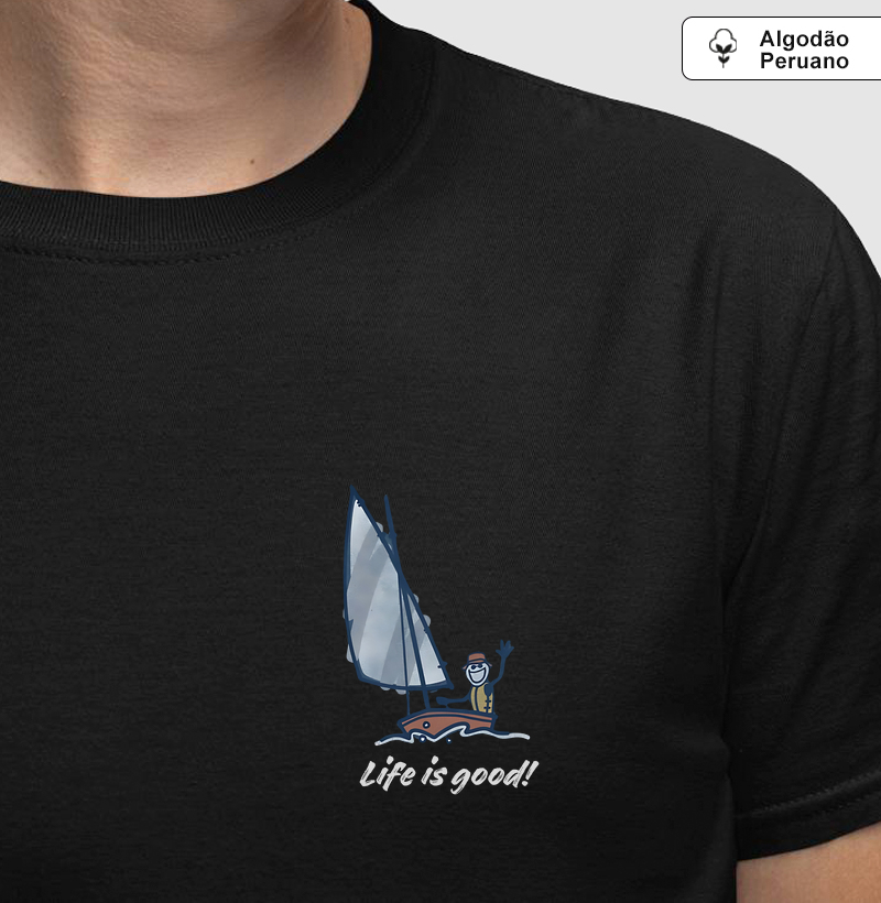 Life is good - Algodão Peruano Premium
