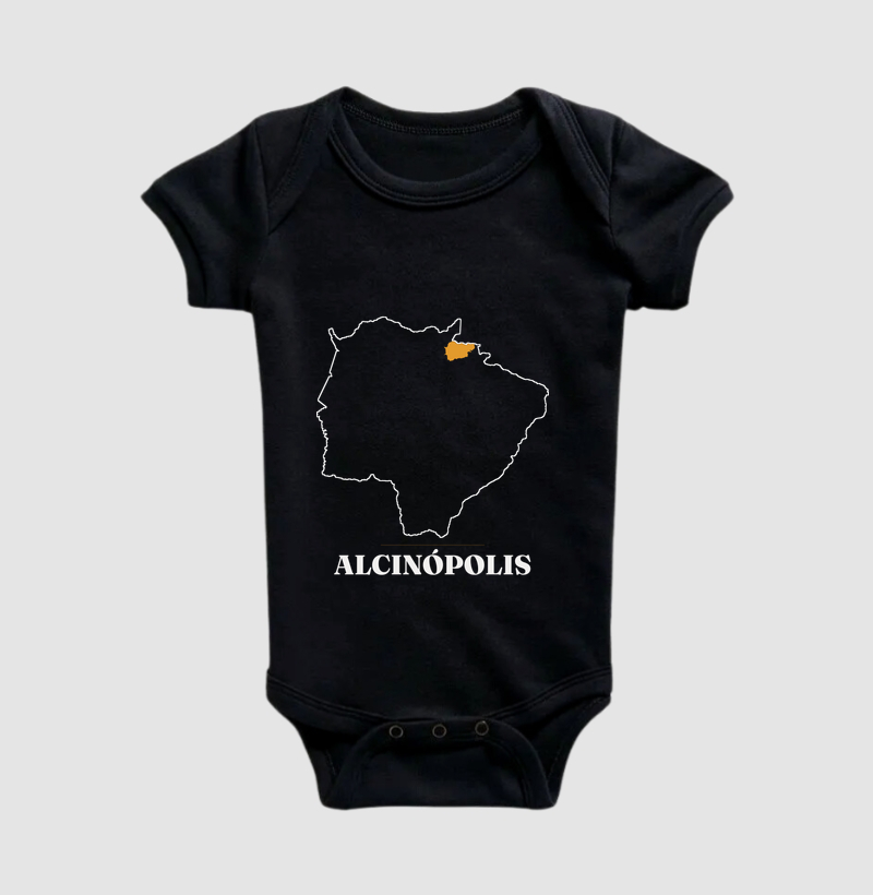 Alcinópolis | Traço MS - Body Infantil