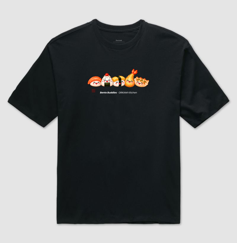 Bento Buddies - ORIKAMI Kitchen - Camiseta Oversized