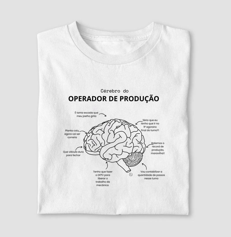 Camiseta Operador de Produção 