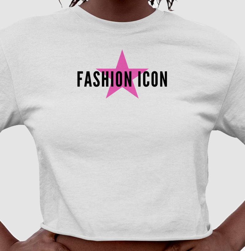 Cropped 'Fashion Icon' 
