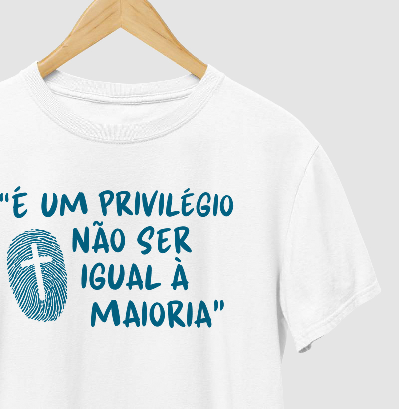 Não ser igual a maioria
