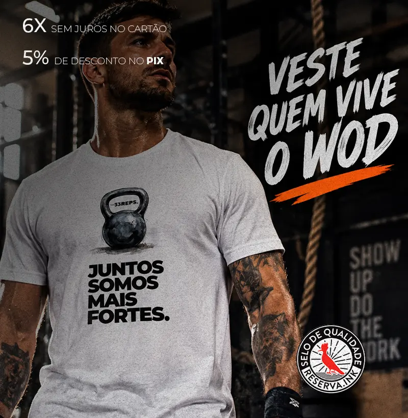 JUNTOS SOMOS MAIS FORTES KETTLEBELL