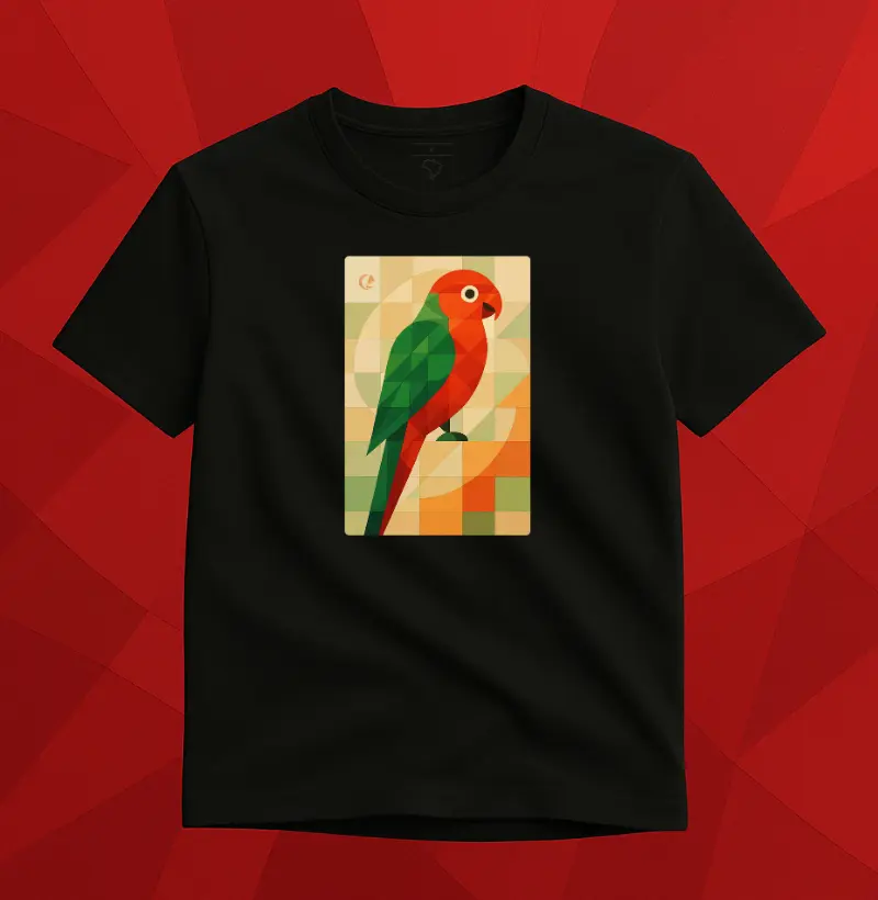 Camiseta King Parrot - Geométrico